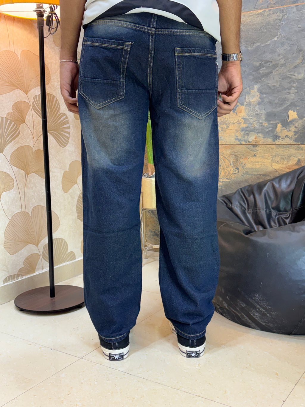 DUSTY BLUE - WIDELEG