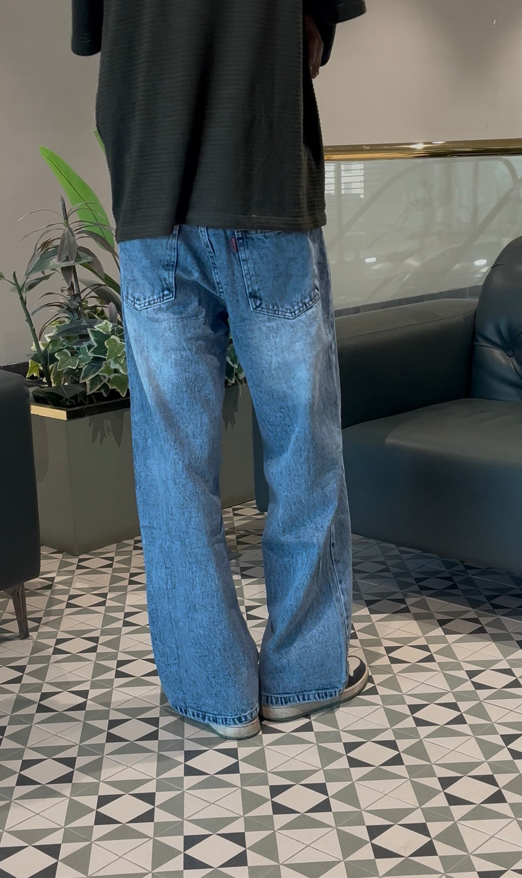 Storm Blue Fade BAGGY