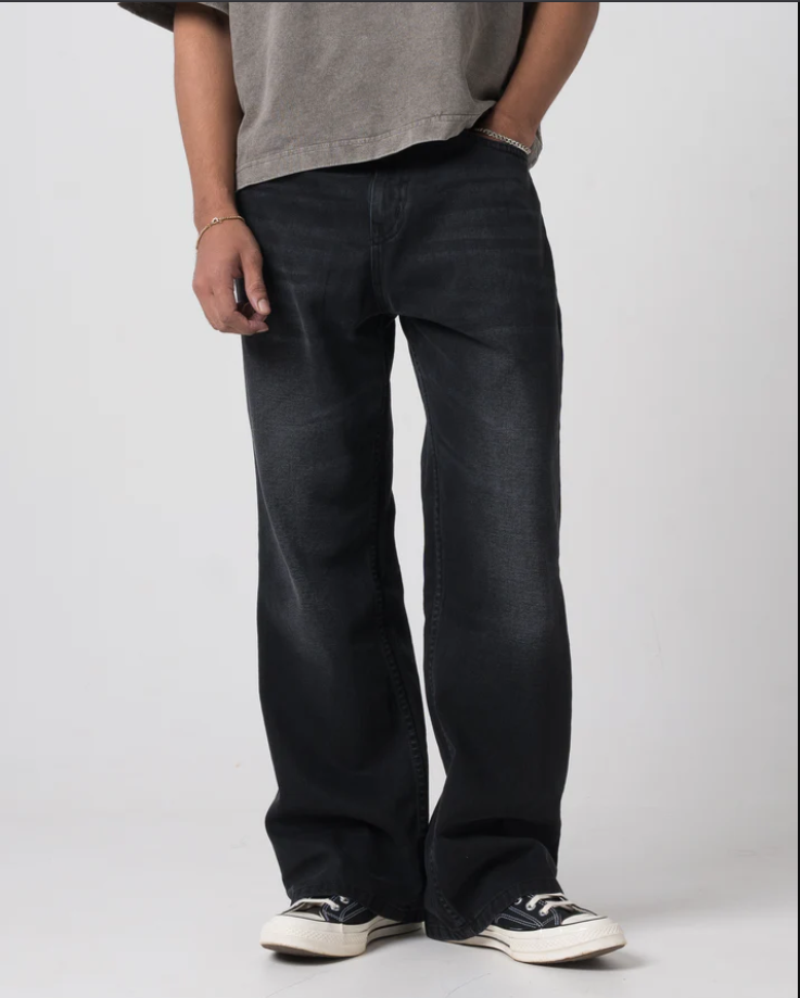 Vintage Baggy Denim (Black Rinse)