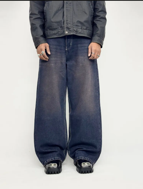 WIDELEG FIT (DUSTY BLUE)