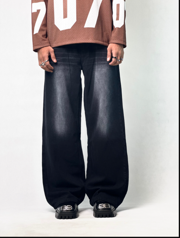 VINTAGE BAGGY (Black Rinse)
